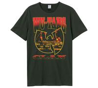 Amplified Men's Bootleg Red Storm Wu-Tang Clan T-Shirt in Charcoal | Size: Large Amplified Charcoal L
