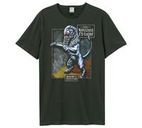 Amplified Mens Bridges to Babylon The Rolling Stones T-Shirt (3XL) (Charcoal)