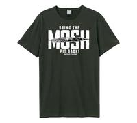 Amplified Men's Bring The Mosh Pit Back T-Shirt in Charcoal | Size: Small Amplified Charcoal S