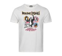 Amplified Men's British Are Coming The Rolling Stones T-Shirt in White | Size: Large Amplified White L