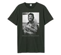 Amplified Men's Bruce Springsteen Vintage T-Shirt in Charcoal | Size: XL Amplified Charcoal XL