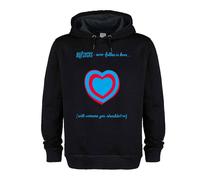 Amplified Men's Buzzcocks Fallen In Love Hoodie in Black | Size: Large Amplified Black L
