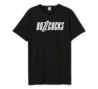 Amplified Men's Buzzcocks Logo T-Shirt in Black | Size: Medium Amplified Black M