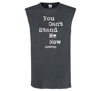 Amplified Mens Can´t Stand Me Now The Libertines Sleeveless Tank Top (M) (Charcoal)