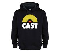 Amplified Men's Cast Logo Hoodie in Black | Size: Large Amplified Black L