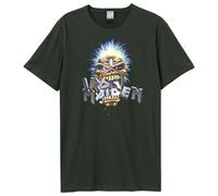 Amplified Men's Chomp Iron Maiden T-Shirt in Charcoal | Size: 2XL Amplified Charcoal 2XL