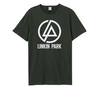Amplified Men's Circle Logo Linkin Park T-Shirt in Charcoal | Size: XL Amplified Charcoal XL