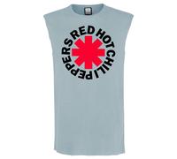 Amplified Men's Classic Asterix Red Hot Chili Peppers Tank Top in Pale Blue | Size: Medium Amplified Pale Blue M