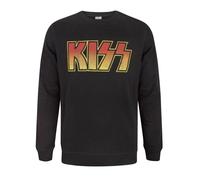 Amplified Mens Classic Logo Kiss Sweatshirt NS6105