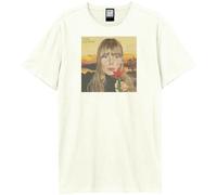Amplified Men's Clouds Joni Mitchell Vintage T-Shirt in White | Size: XL Amplified White XL
