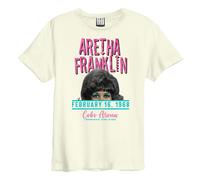 Amplified Men's Cobo Arena Aretha Franklin Vintage T-Shirt in White | Size: 2XL Amplified White 2XL
