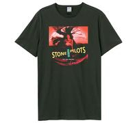 Amplified Men's Core Album Cover Stone Temple Pilots T-Shirt in Charcoal | Size: 3XL Amplified Charcoal 3XL