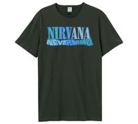 Amplified Men's Crayon Nevermind Nirvana T-Shirt in Charcoal | Size: 2XL Amplified Charcoal 2XL
