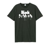 Amplified Men's Crowd Black Sabbath T-Shirt in Charcoal | Size: XL Amplified Charcoal XL