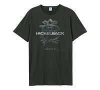 Amplified Unisex Adult Dark Horse Nickelback T-Shirt / N/A N/A GD2139