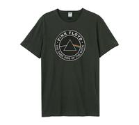 Amplified Men's Dark Side Of The Moon Pink Floyd T-Shirt in Charcoal | Size: Small Amplified Charcoal S