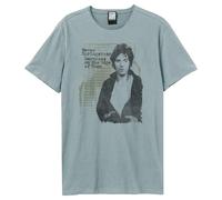 Amplified Men's Darkness Edge Of Town Bruce Springsteen T-Shirt in Pale Blue | Size: Medium Amplified Pale Blue M