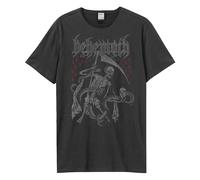 Amplified Men's Death Entity Behemoth T-Shirt in Charcoal | Size: Small Amplified Charcoal S