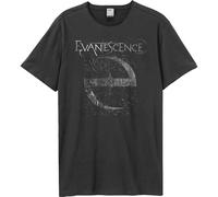 Amplified Unisex Adult Distressed Stamp Evanescence T-Shirt / N/A N/A GD2254