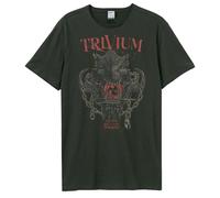 Amplified Men's Dragon Chains Trivium T-Shirt in Charcoal | Size: 3XL Amplified Charcoal 3XL