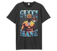 Amplified Men's Drip Gucci Mane T-Shirt in Charcoal | Size: 2XL Amplified Charcoal 2XL