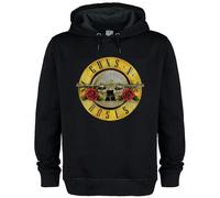 Amplified Men's Drum Guns N Roses Hoodie in Black | Size: Medium Amplified Black M