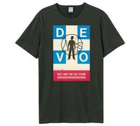 Amplified Men's Duty Now For The Future DEVO T-Shirt in Charcoal | Size: 2XL Amplified Charcoal 2XL