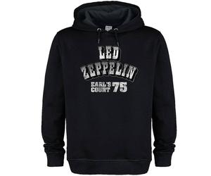 Amplified Men's Earl´s Court 75 Led Zeppelin Hoodie in Black | Size: Medium Amplified Black M