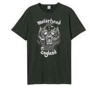 Amplified Men's England Pt2 Motorhead T-Shirt in Charcoal | Size: XL Amplified Charcoal XL