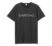 Amplified Men's Evanescence Logo T-Shirt in Charcoal | Size: Small Amplified Charcoal S
