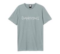 Amplified Men's Evanescence Logo T-Shirt in Pale Blue | Size: 3XL Amplified Pale Blue 3XL