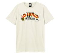 Amplified Men's Express Led Zeppelin T-Shirt in Off-White | Size: Medium Amplified Off-White M