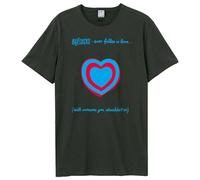 Amplified Men's Fallen In Love Buzzcocks T-Shirt in Charcoal | Size: XS Amplified Charcoal XS