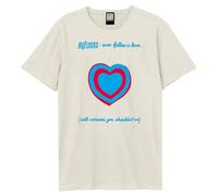 Amplified Men's Fallen In Love Buzzcocks T-Shirt in Ecru | Size: Small Amplified Ecru S