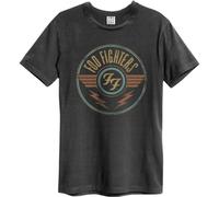 Amplified Men's FF Air Foo Fighters T-Shirt in Charcoal | Size: XS Amplified Charcoal XS