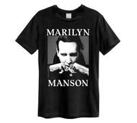 Amplified Unisex Adult Fists Marilyn Manson T-Shirt GD3653
