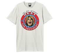 Amplified Unisex Adult For President Ozzy Osbourne T-Shirt GD1880