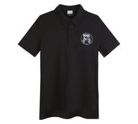 Amplified Men's For Those About To Rock AC DC Polo Shirt in Black | Size: Medium Amplified Black M