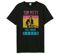 Amplified Men's Full Moon Fever Tom Petty & The Heartbreakers T-Shirt in Black | Size: Medium Amplified Black M