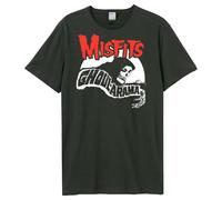 Amplified Men's Ghoularama Misfits T-Shirt in Charcoal | Size: XL Amplified Charcoal XL
