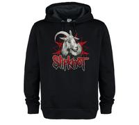 Amplified Men's Goat Slipknot Hoodie in Black | Size: 3XL Amplified Black 3XL
