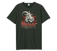 Amplified Men's Goat Slipknot T-Shirt in Charcoal | Size: Large Amplified Charcoal L
