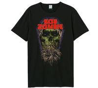 Amplified Men's Green Zombie Rob Zombie Halloween T-Shirt in Black | Size: XL Amplified Black XL