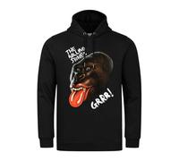 Amplified Men's Grrr The Rolling Stones Hoodie in Black | Size: Small Amplified Black S