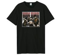 Amplified Men's Halved Threshed Run DMC T-Shirt in Black | Size: 2XL Amplified Black 2XL