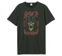 Amplified Men's Hell Slayer T-Shirt in Charcoal | Size: Medium Amplified Charcoal M