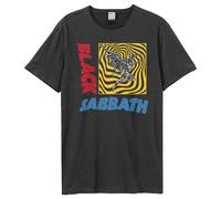 Amplified Men's Henry Square Black Sabbath T-Shirt in Charcoal | Size: 3XL Amplified Charcoal 3XL