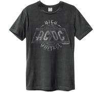 Amplified Men's High Voltage 1975 Australia AC DC T-Shirt in Charcoal | Size: 2XL Amplified Charcoal 2XL