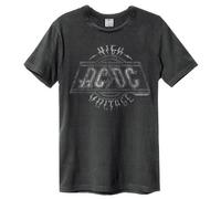Amplified Men's High Voltage Tour AC DC T-Shirt in Charcoal | Size: XS Amplified Charcoal XS