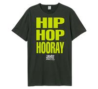 Amplified Men's Hip Hop Hooray Naughty By Nature T-Shirt in Charcoal | Size: 2XL Amplified Charcoal 2XL